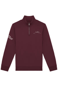 2025 Dark Cherry Qtr Zip (Unisex)