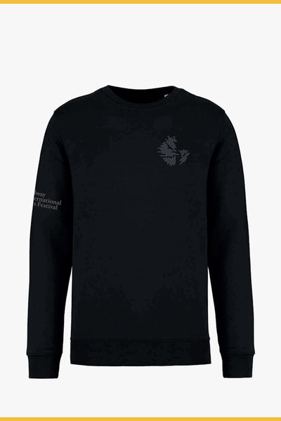 2024 Organic Black Deconstructed G Sweater (Unisex) 