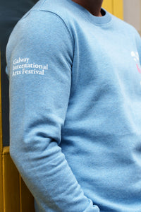 2025 Organic Blue Heather Multi G Sweater (Unisex) 