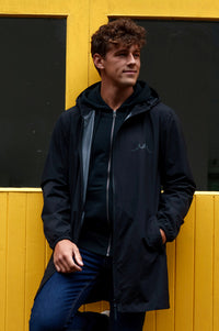 2025 Eco-friendly Unisex Waterproof Jacket (Black)