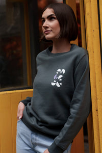 2025 Organic Iron Grey Multi G Sweater (Unisex)