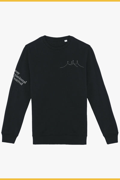 2024 Long Sleeve Black Organic Tee (Unisex)