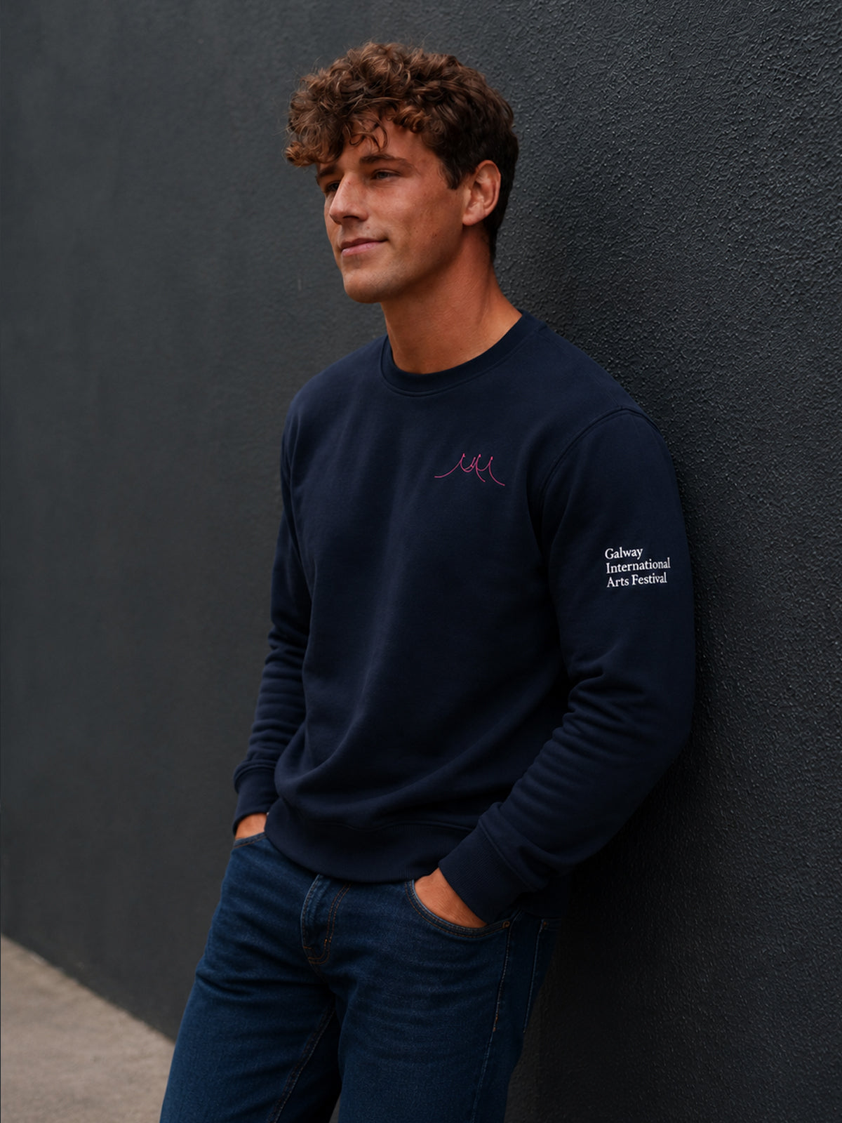2026 Organic Navy Multi G Sweater (Unisex)