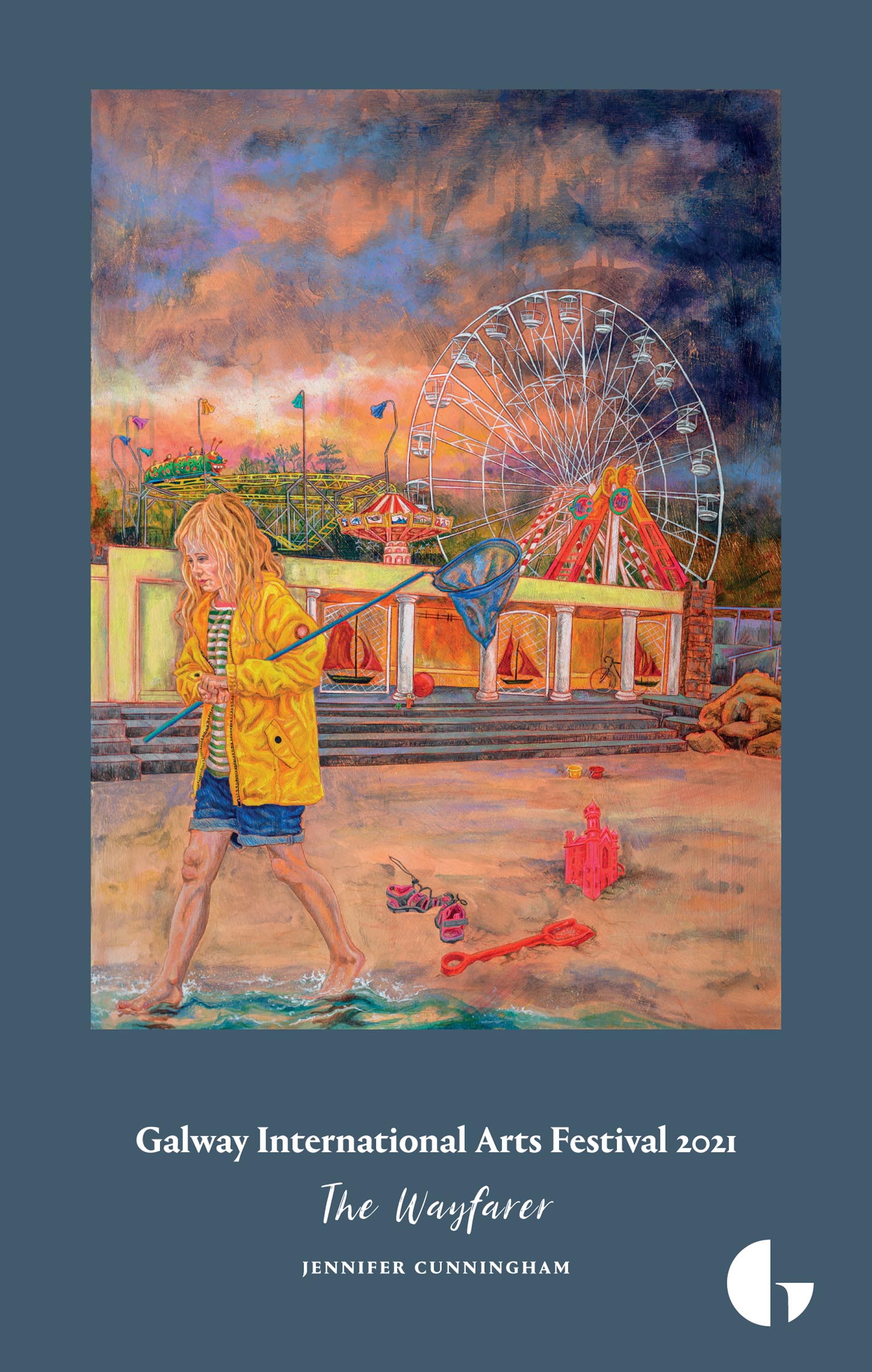 (Framed) "The Wayfarer" Jennifer Cunningham Limited Edition Souvenir Poster 2021 (Collection Only)